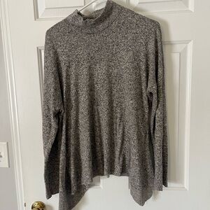 Cozy Gray Knit Sweater